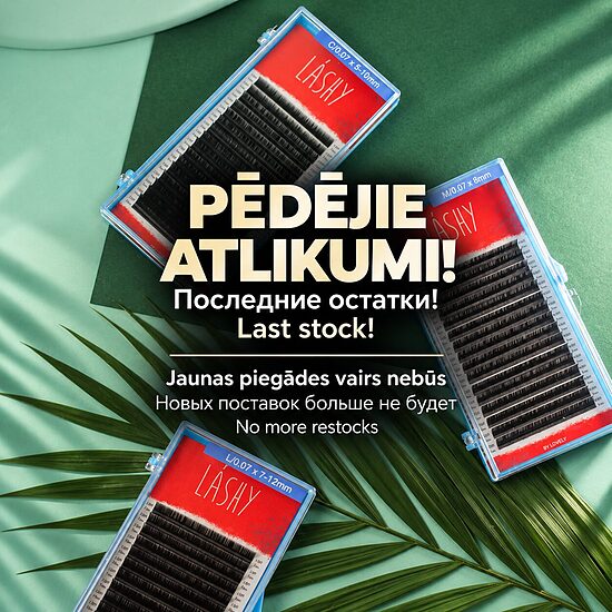 LASHY Melnas Skropstas