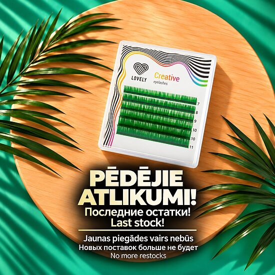LOVELY Green 6 lines MIX