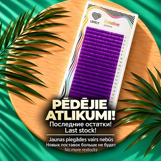 LOVELY Purple 20 lines MIX