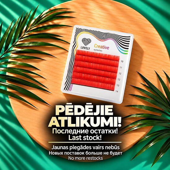 LOVELY Red 6 lines MIX