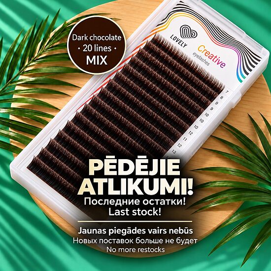 LOVELY Dark Chocolate 20 lines MIX