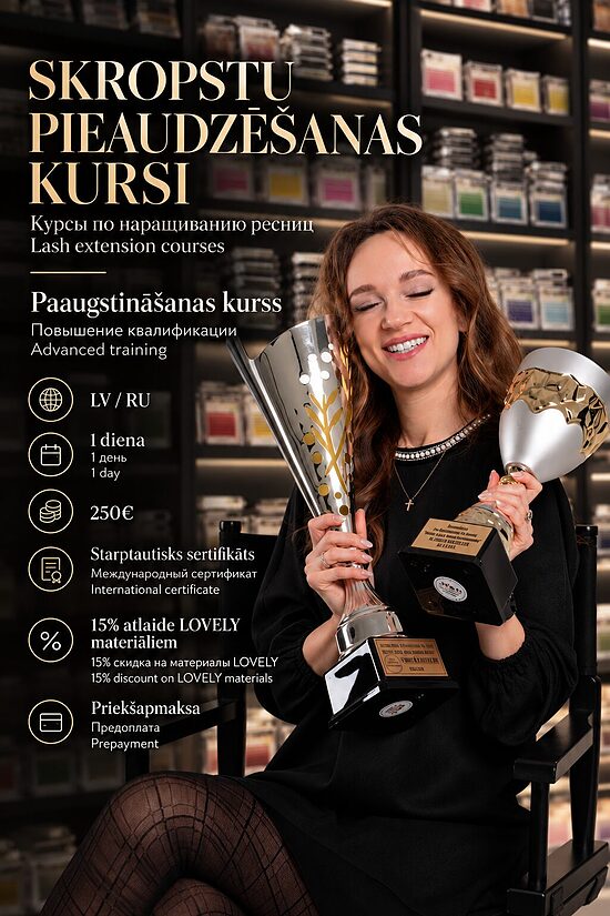 Apjoma skropstu pieaudzēšanas kurss LV/RU  (PRIEKŠAPMAKSA)