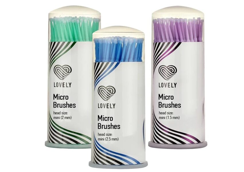 Microbrushes 100pcs. LOVELY