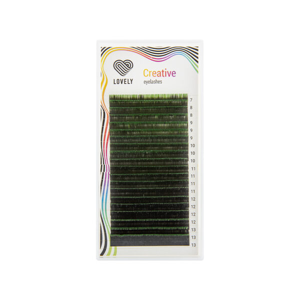 LOVELY 2 tone GREEN 20 lines MIX