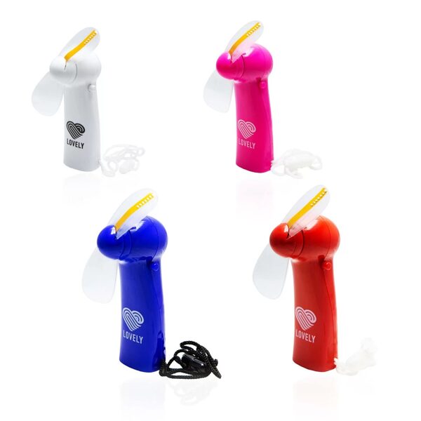 Portable fan LED LOVELY