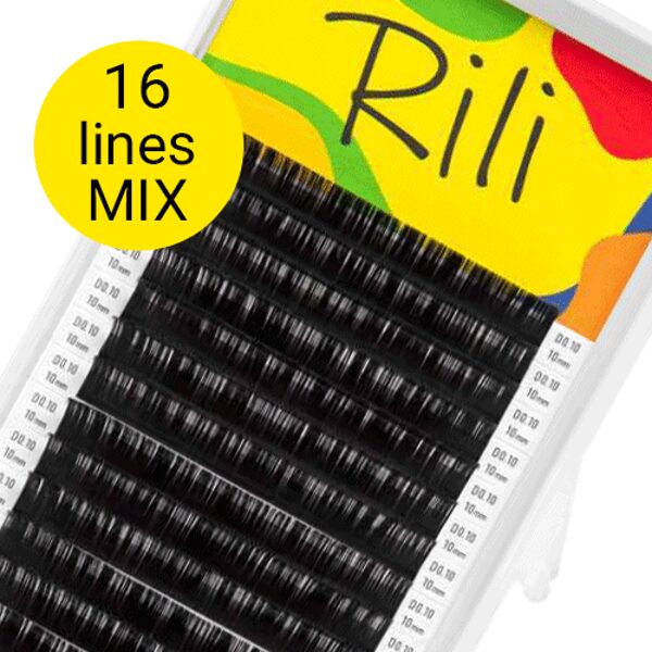 RILI MIX BLACK by LOVELY 16 lines