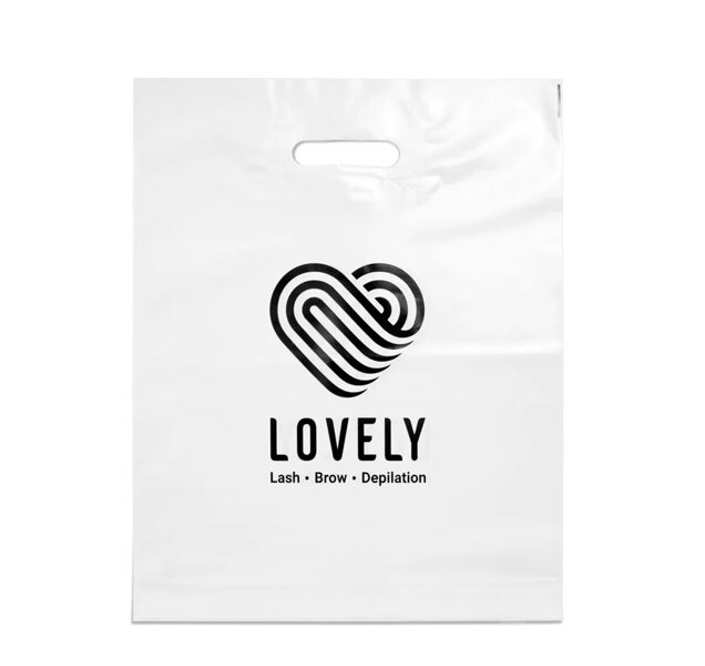 Plastic bag LOVELY (30*40)